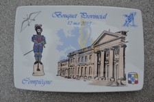 assiette TIR A L'ARC Bouquet Provincial Compiègne 12/05/2013 - rectangle