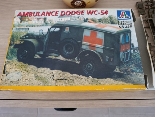 Italeri maquette ambulance - maquette,