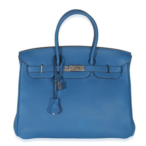 Hermès birkin bleu - birkin, zellige