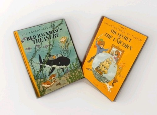 Tintin giant facsimile edition - tintin,