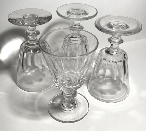 Grands verres eau cristal - 4, a