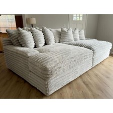 Canape tissu doudou - canape,