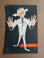 advertising booklet fireplace ALBA cast iron stove old models cookers 1950