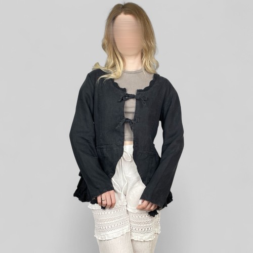 Veste volants bohème - à,