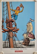 Cartoon poster CORI le Moussaillon 2001 BOB DE MOOR