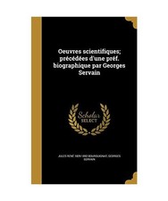 Oeuvres scientifiques