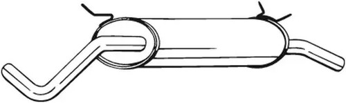 Silencieux final 200 - -229, bosal