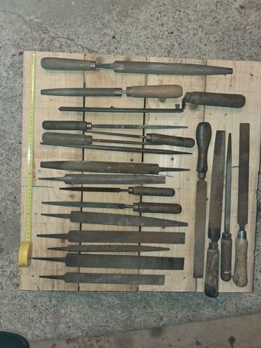 Lot grandes limes métal - lot, 19
