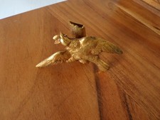 Colombe de la paix en bronze doré a accrocher