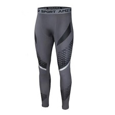 Collants D'entraînement de Course à Pied avec Leggings de Sport pour Hommes a...