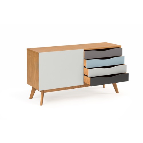 Buffet tiroirs 1 porte - 4,