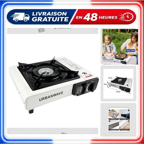 Réchaud gaz camping - réchaud,