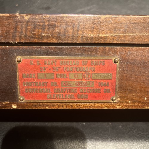 Vintage wwii usn - usn, pantograph