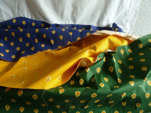 Lot coupons coton - de,