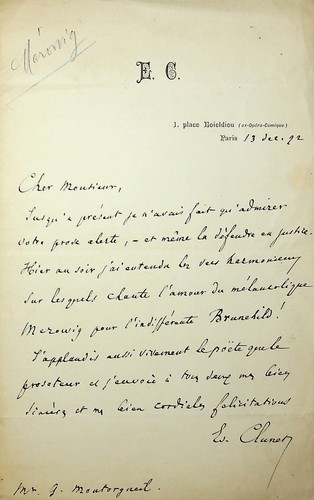 S edouard clunet - ✒,