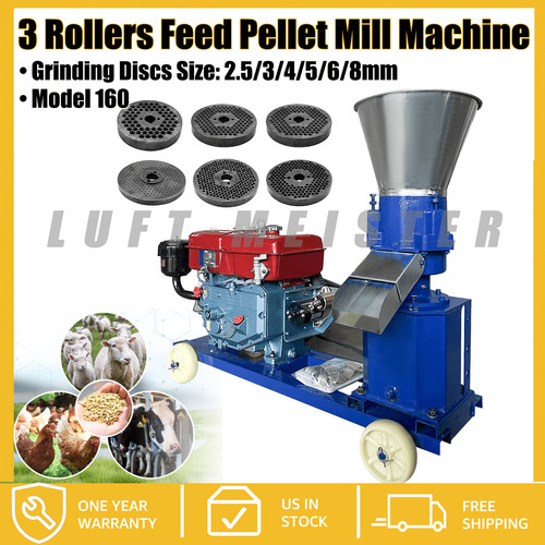 New animal feed pellet mill - new,
