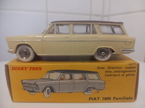 Dinky toys fiat 1800 - fiat, familiale