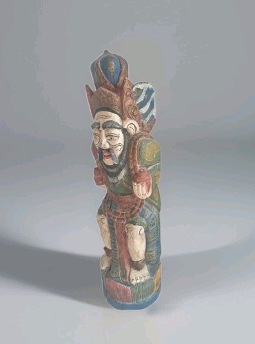 Statue bois massif - bois,