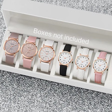 ⌚? Coffret Cadeau pour Femme  ?  6 Montres, 2 Formats Différents ??