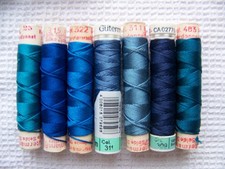 ANCIENNE BOBINE DE FIL DE SOIE