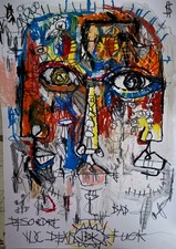 Peinture Originale Sur Papier