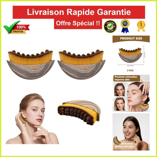 Brosse contour lymphatique - brosse,