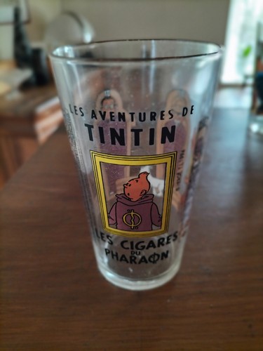 Grand verre tintin les - tintin,