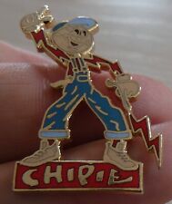 RARE PIN'S VINTAGE PUB CLOTHING CHIPIE JEANS EGF