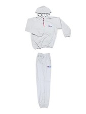 Winning Limited Edition Hooded Sauna Suit White Top and Bottom Set