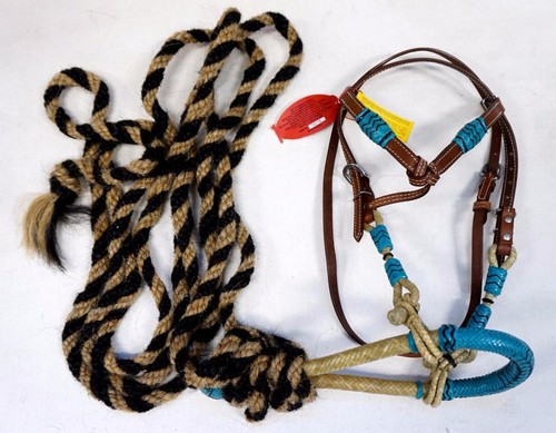 Fine horse tan headstall - fine,