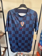 Croatia 2022-2023 Training Football Shirt Men’s Size Large BNWT Pre Match Shirt