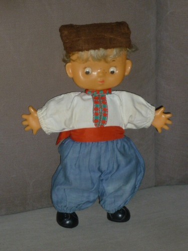 Ancienne poupee garcon - poupee,