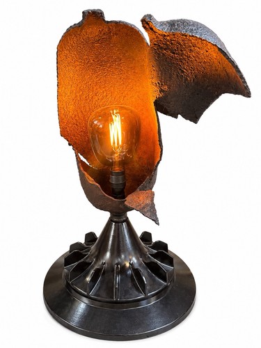 Lampe objet art abat jour - objet, d’art,