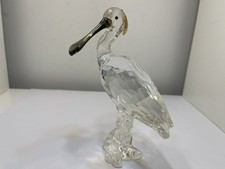 Figurine Swarovski 931746 héron cuillère 13,7 cm excellent état