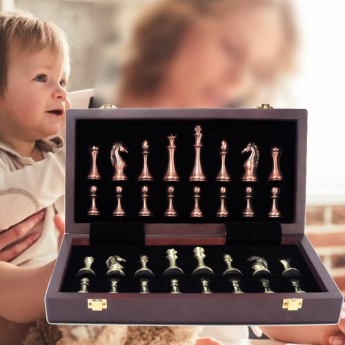 Jeu échecs métal - d'échecs,