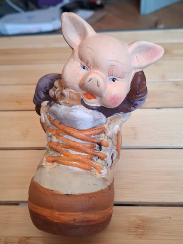 Ancienne tirelire cochon - ,