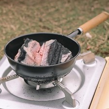  2 Pcs Poêle À Bois Portable Outil D'éclairage Au Charbon De Pots Camping