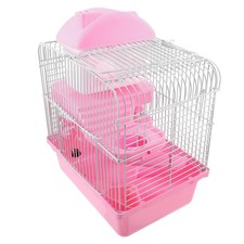 Hamster fil château Hamster Cage Hamster Rat Double pont Cage petite