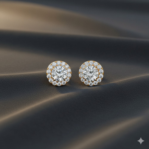 Boucles oreilles or jaune - boucles, d'oreilles