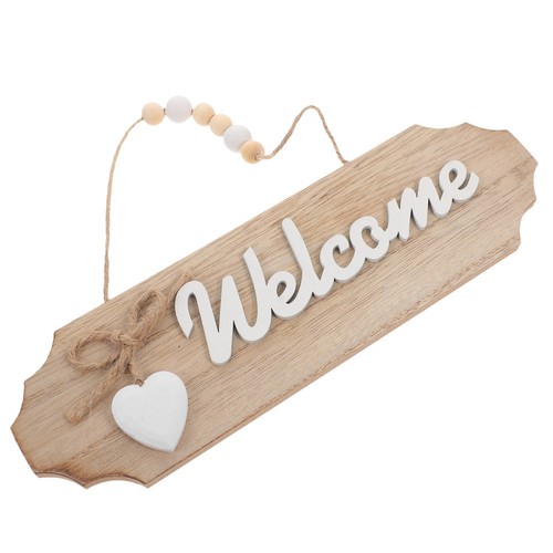 Plaque bienvenue pour porte - bienvenue,