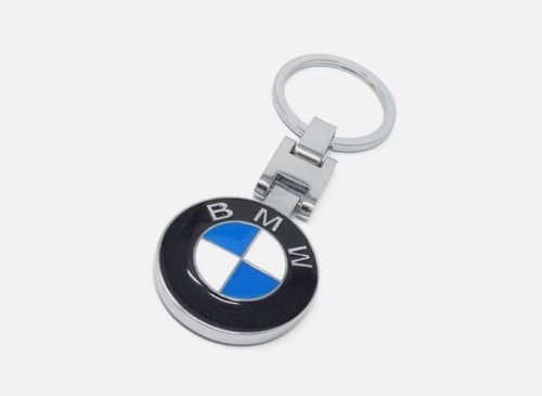 Porte clé rond - bmw, neuf