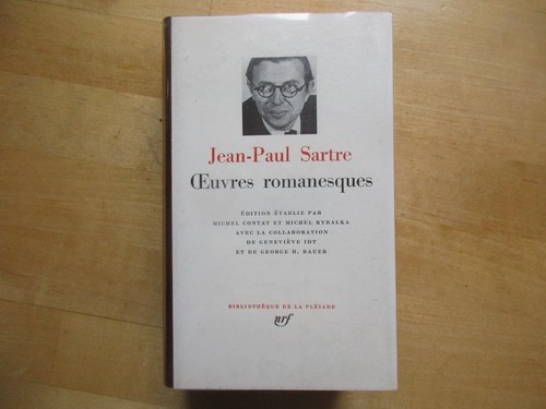 Pleiade jean paul sartre - la,