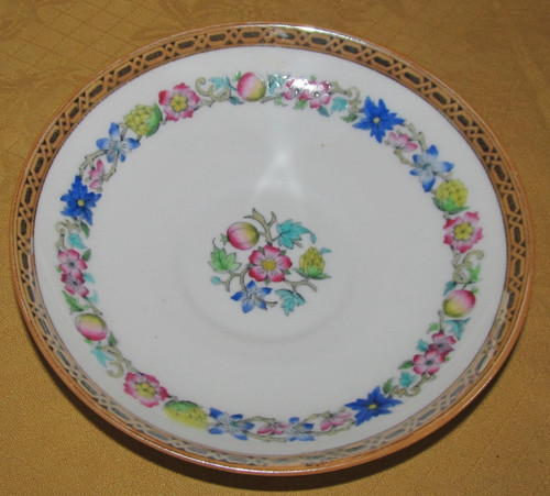 Sous tasse porcelaine anglaise - sous-tasse,