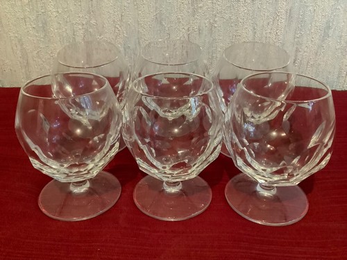Anciens verres à cognac - "6,