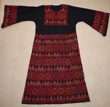 Thobe palestinien bédouin - robe Tatreez brodée à la main - robe caftan Abaya