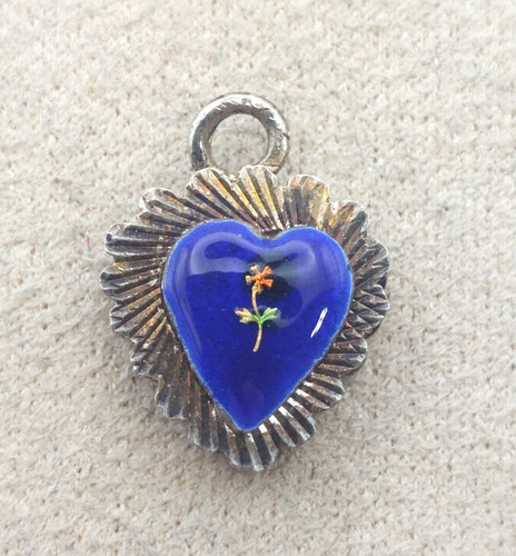 Ancien pendentif coeur - pendentif,,