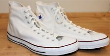 CONVERSE Chuck Taylor NEUVES montantes blanches grande pointure 51,5 EUR 34 cm