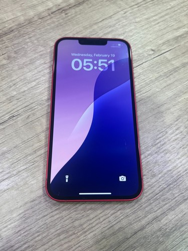 Iphone 128gb rouge version - 14,