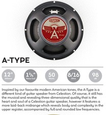 Celestion A-TYPE 12" 16ohm 50W