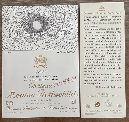 étiquettes mouton rothschild - mouton,